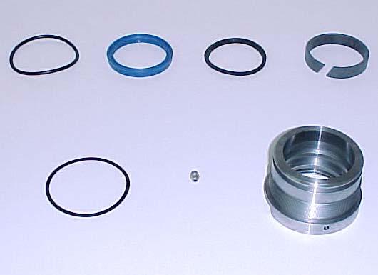 If you are re-sealing an HR series jack, use the thicker wear ring 800132S CONTENTS ** included within 800285 HR KIT * included with 800147 Elastomer pkg.