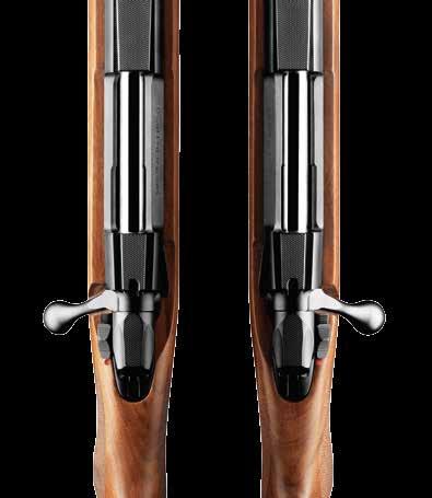 85 HUNTER LEFT-HANDED Action S S M M L Dimensions Caliber / Rate of Twist / Number of Grooves Features Total length mm 1075 1015 1085 1025 1145 Barrel length mm 570 510
