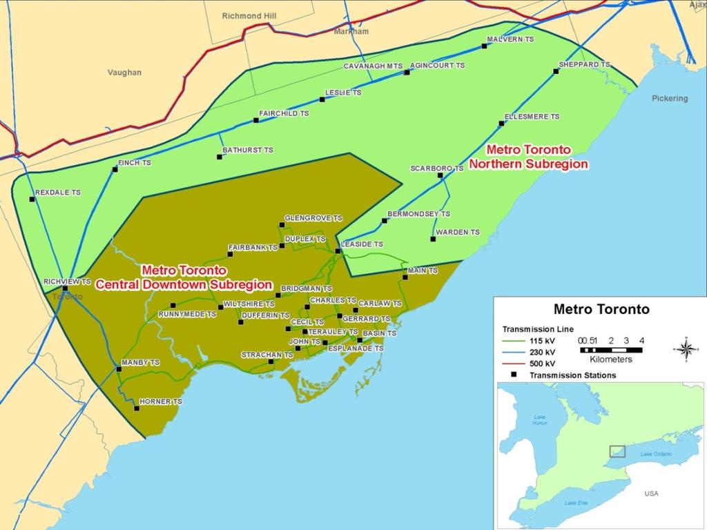 1. INTRODUCTION THIS REPORT PRESENTS THE REGIONAL INFRASTRUCTURE PLAN ( RIP ) TO ADDRESS THE ELECTRICITY NEEDS OF THE METRO TORONTO REGION. The report was prepared by Hydro One Networks Inc.