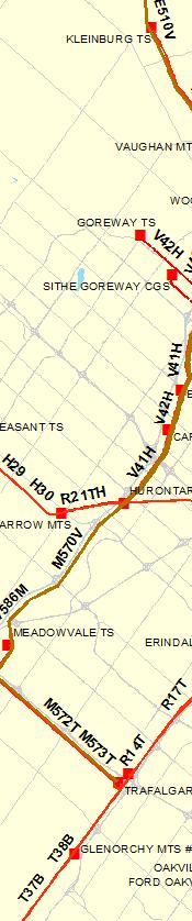 Description The 230 kv transmission corridor between Richview TS and Manby