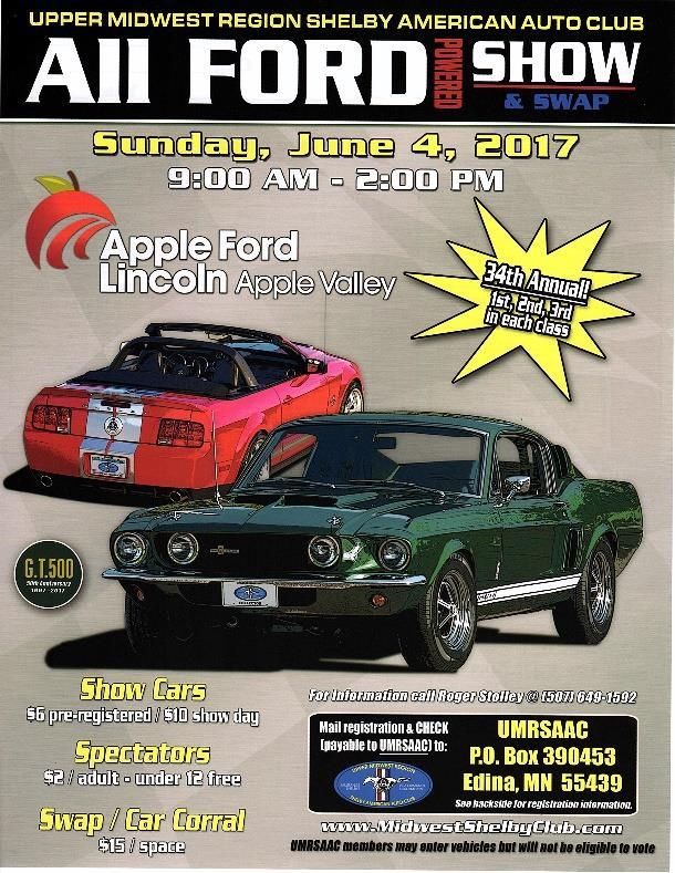 com so we can get together as a group at the show. See the following link for more info: mustangclubofgreaterkc.com/activities/2017- mca-grand-national/ or Facebook at facebook.