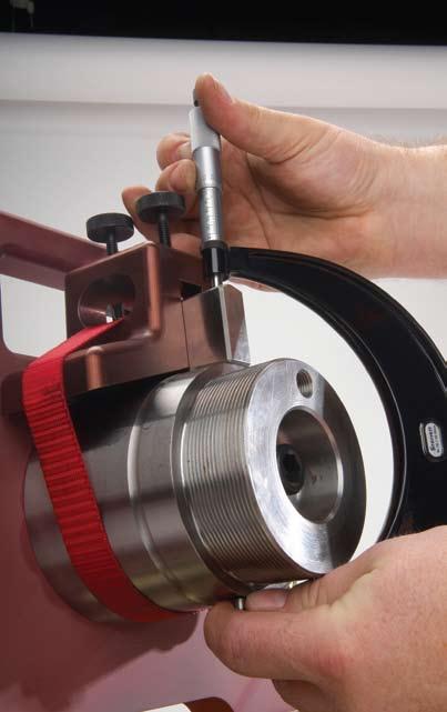 A 12-point inspection is suggested to properly inspect a bearing journal or housing bore.