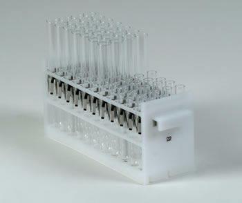 Appendix B Code 22U rack For 44 tubes Racks Material: polypropylene Vessels
