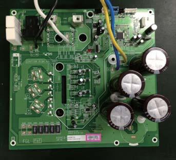 SERVICE PARTS INFORMATION 9 IPM (Mounted on Transistor PCB) Test : Check the Transistor of PCB ( for Resistance ) Disconnect the connection wires between the Transistor PCB - Capacitor PCB and
