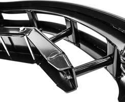 The PIT Bar Elite is made of heavy duty 7 gauge HRPO steel horizontal bars and features two 2-3/4 wide rubber