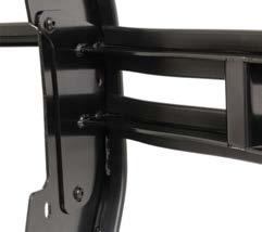 VISIBLE HARDWARE: BLACK PLATED STAINLESS STEEL WARRANTY: 3 YEAR Push Bumper Elite Required (sold separately)