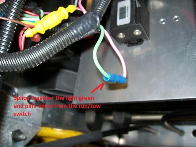 17. Proceed to secure any loose and/or excess wires to avoid any damage. 18. Install the AC motor. Use the supplied three ¼ x 2 screws, flat and lock washers. Reuse the stock 5/16 bottom bolt. 19.