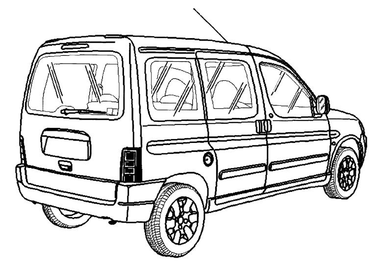 Partner / Berlingo x (From June 00) PACK BROUSSE Body / Chassis.