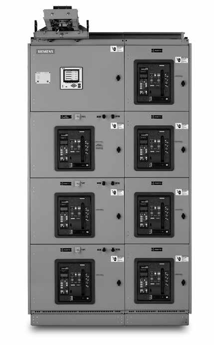 Construction Details General The Siemens Type WL switchgear assembly consists of one or more metal-enclosed vertical sections. The end sections are designed to allow installation of future sections.
