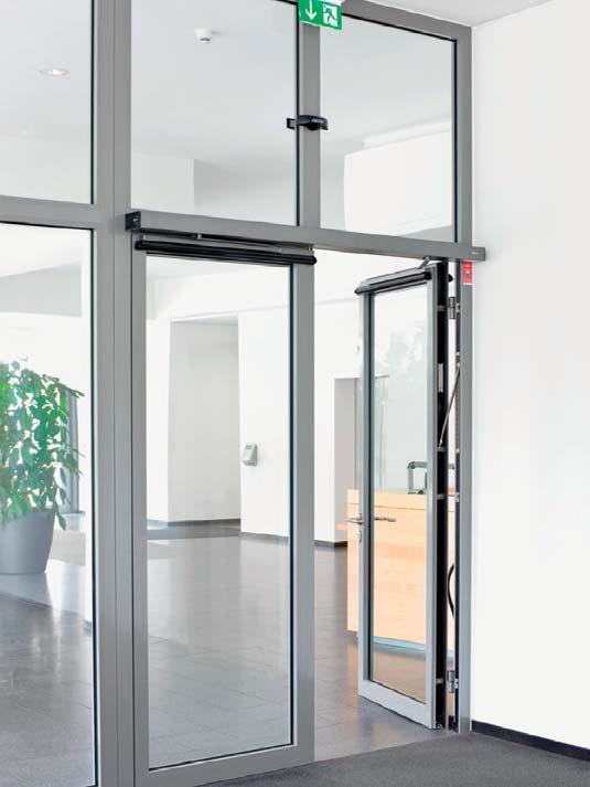 style language for all your doors. We ensure that all drive systems are cost-effective and fulfill the requirements of the relevant area of application.