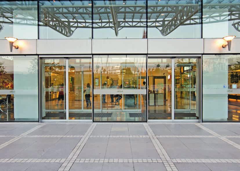 GEZE AUTOMATIC DOOR SYSTEMS GEZE SLIDING, TELESCOPIC AND