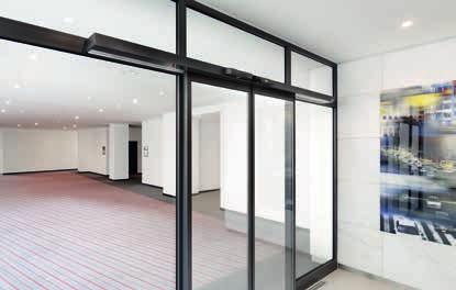It was specially developed for building entrances with increased security requirements.