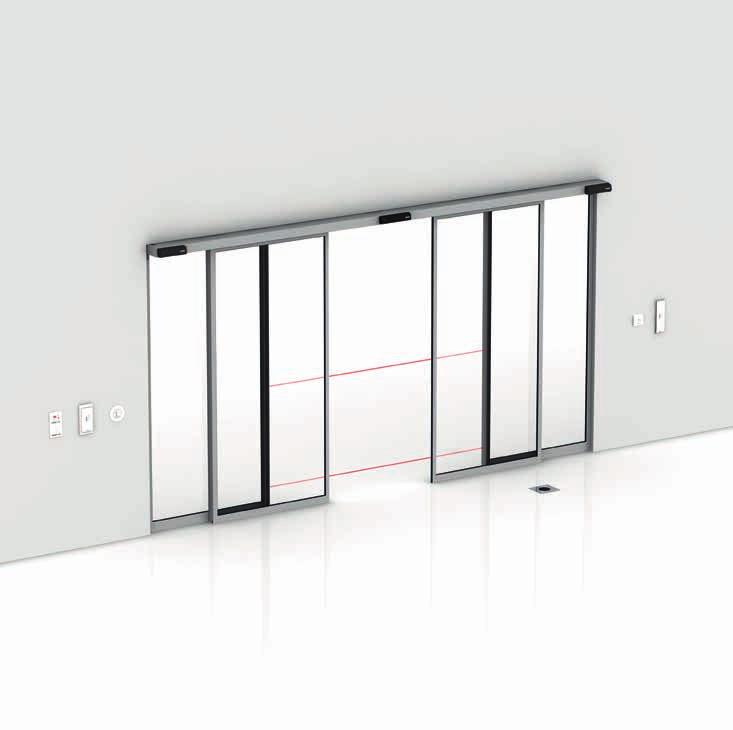 GEZE SLIDING, TELESCOPIC AND FOLDING DOORS GEZE sliding door systems For comfort and perfection Sliding doors are space-saving, elegant and modern.