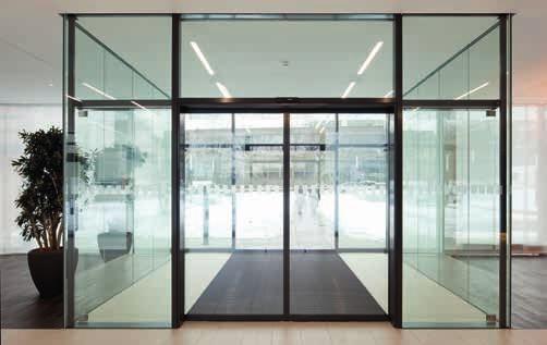 GEZE SLIDING, TELESCOPIC AND FOLDING DOORS Automatic sliding doors (standard) Variety and safety Automatic sliding door drives in particular often have to meet above-average demands in terms of
