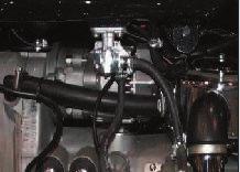 FUEL SYSTEM The fuel system includes the gasoline tank, the three-way fuel valve with filter and two car bu