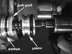 6 12. If necessary, remove the declutch shift piston from the shift shaft. See Fig. 9. 8.