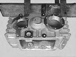 Install the bearing cups into the rear housing using special tool #