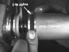 Install the shift cylinder cap using Loctite #242 on the threads. Torque to spec. See Fig. 81. Fig. 78 37.
