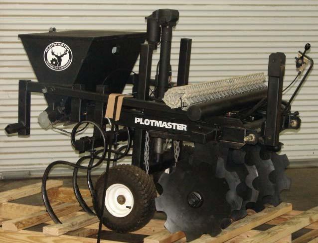 IDENTIFY YOUR PLOTMASTER MODEL PE 201 Plotmaster 400 4 ATV Model standard w/3 point hook up (1999 EARLY 2003) Characteristics: Front Disk Gang,