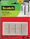 FELT PADS Protects Floors and Surfaces SP840 4