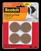 Keep your furniture from sliding around with Scotch Gripping Pads.