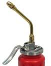 use in all maintenance and service areas, containers made of HDPE Newly developed, high quality brass double pump mechanism with angled, rotating swivel.