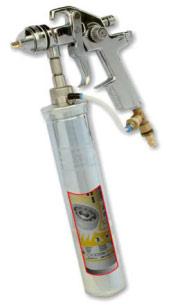 Grease Spray Equipment and Accessories Lube-Shuttle Grease Spray Unit LubeJet-eco This Air Pressure Operated Grease Spray Unit enables the spraying of grease directly from the Lube-Shuttle