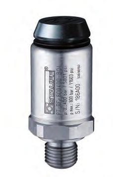 Pressure Transmitter Type PT-RF Ø24 (.94) 12 (.47) 47 (1.85) 8,7 (.34) SW24 (Hex.94) G1/4 Ø18,9 (.
