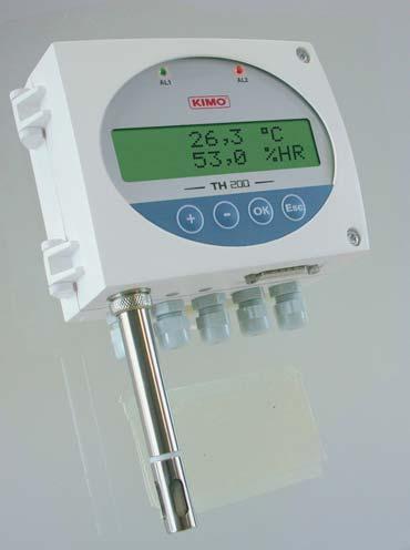 measuring blades, and with SQR 2 function, CP200 can control air velocity and airflow in a