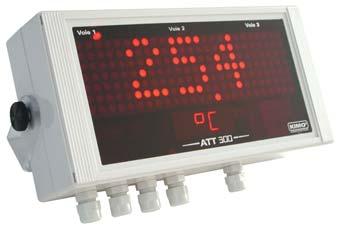 voltage input cable, ATT300 display can be connected to