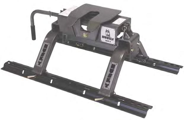HUSKY 16K S FIFTH WHEEL HITCH CONFIGURATIONS 31313 16K S head shown with 31196 Husky 10-16 Glider and base rails; order components separately (see below) Husky 16K S Tilt Plate Fifth Wheel Hitches