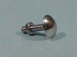 When mounted into an inner socket in this way, the Metal Electrodes and their two nuts add less than a tenth of an inch (2.5mm) on the outside.