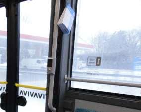 Figures 4.17 and 4.18 illustrate the passenger information on board YRT vehicles.