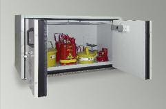 SAFETY UNDERBENCH CABINETS as per EN 14470-1 (TYPE 90) AUS TYPE 90 / 880 Approved for the storage of flammable liquids at the workplace as per EN 14 470-1 (Type 90) and TRbF 20 - L Allows to be