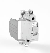5A, 30A (M5):.8 to. N m. Insert the panel mounting bracket to the circuit protector. 3. Install the rear of the panel mounting bracket into the DIN rail recess on the circuit protector and push in the clamp.