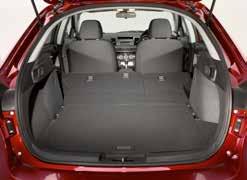 On SEi models, the floor of the boot drops down to accommodate even more luggage,