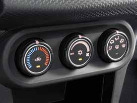 information display Air conditioning & heater controls standard features of The Lancer LS include: CVT Transmission with Sports mode