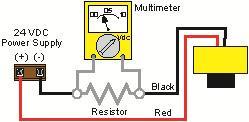 Voltage Output EchoPod can be used as a 0 to 5 or 0 to 10 VDC output device. A resistor will need to be added to the circuit to enable a voltage output (refer to the wiring diagram below).