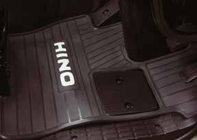 RUBBER FLOOR MATS Manufactured from heavy duty rubber, they are designed to cover the footwell area and are
