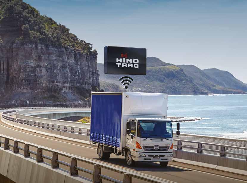 ON BOARD TECHNOLOGY & ACCESSORIES HINO TRAQ MAKE BETTER BUSINESS DECISIONS At Hino we re driven to do more for you and now with our telematics system you can be linked to your trucks 24/7 in real