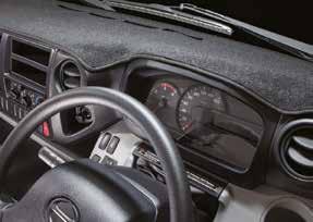DASH MAT The Hino Dash Mat is airbag compatible and designed to protect the interior of your