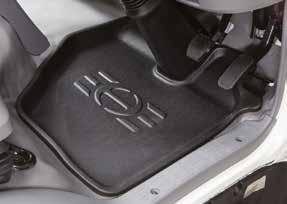 SHEEPSKIN CARBON CANVAS FOOTWELL LINERS Manufactured from a rubber/synthetic composite that