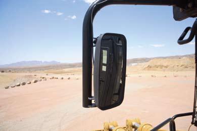 The 992K offers the best visibility for this size wheel loader class.