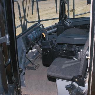 Spacious Cab Design. The 994F sets the standard for productivity with advanced controls and greater operator comfort.