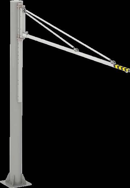 Jib Booms Load Capacity up to 20 kg General Jib booms in the 20-kg load range are ideal for the ergonomic provision of tools.