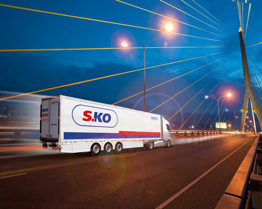 3 S.KO Box Body Vehicles Europe's Most Favourite Refrigerator on Wheels. The 6th Generation S.KO COOL. Refrigerated freight is a demanding freight.