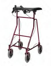 Rebel Trolley Walker The Rebel Trolley Walker is a safe and reliable rollator with table pad that is designed for users requiring extra support or those who find it difficult to maneuver an ordinary