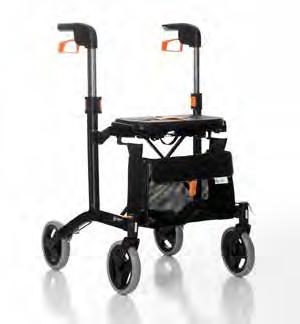 8 Leia The Leia is an exciting new addition to our family of rollators. A modern series of rollators, the Leia is ideal for those who place high demands on both design, quality and function.