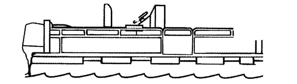 Any unexpected, sudden reduction in boat speed could result in the elevated passenger falling over the front of the boat.