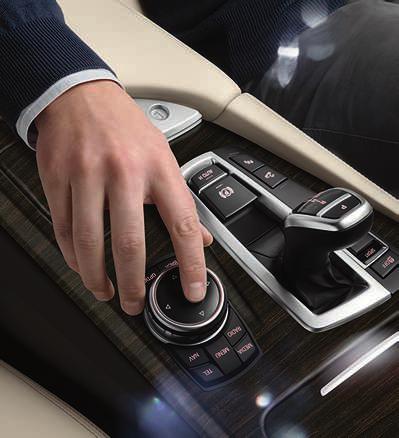 offers a fi rst-class entertainment experience with BMW ConnectedDrive Online Entertainment*.